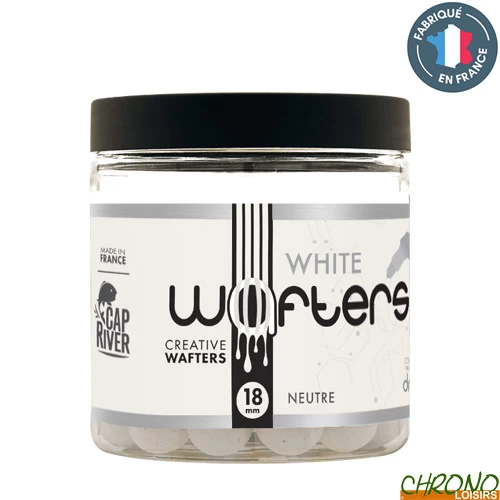 Bouillettes Equilibrées Cap River Creative Wafter White 18mm 100g (Neutre) 1 Bouillettes Equilibrées Cap River Creative Wafter White 18mm 100g (Neutre)