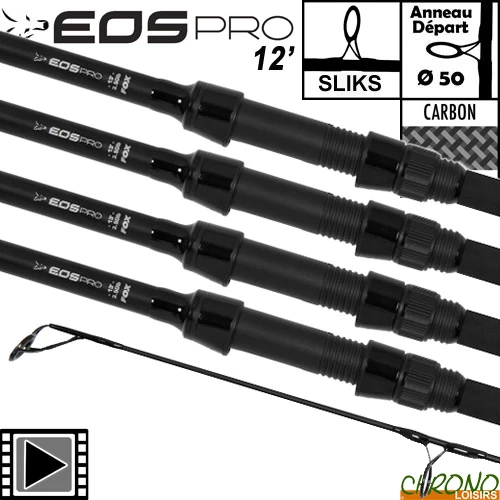 Canne Fox EOS Pro 50mm 12' 3.5lbs (les 4) 1 Canne Fox EOS Pro 50mm 12' 3.5lbs (les 4)