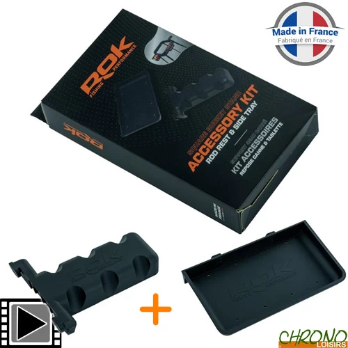 Support Canne + Tablette ROK Pour Trépied D'Amorçage Square Bucket 1 Support Canne + Tablette ROK Pour Trépied D'Amorçage Square Bucket