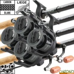 Ensemble Prowess Scorpium Full Cork 10' 3lbs X 7004 (les 4)