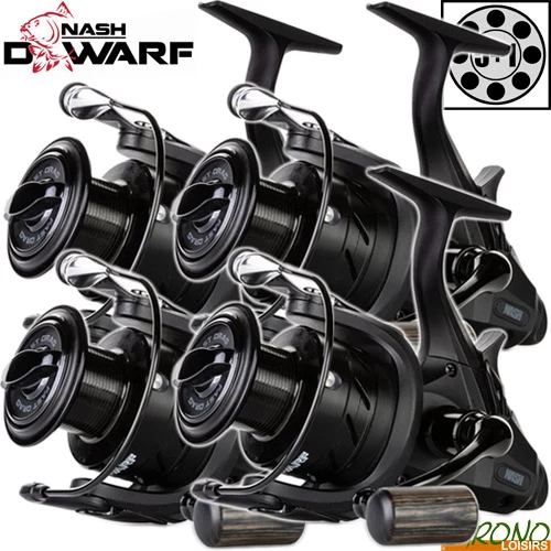 Moulinet Nash Débrayable Dwarf 6000 (les 4) 1 Moulinet Nash Débrayable Dwarf 6000 (les 4)