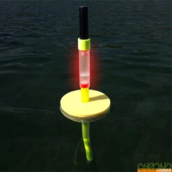 Balise Lumineuse Atropa Automatique Spot Tube Rouge + Kit Flottant