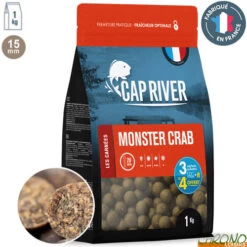 Bouillettes Cap River Monster Crab 15mm 1kg