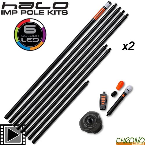 Marqueur Fox Halo Kit + Télécommande (par 2) 1 Marqueur Fox Halo Kit + Télécommande (par 2)