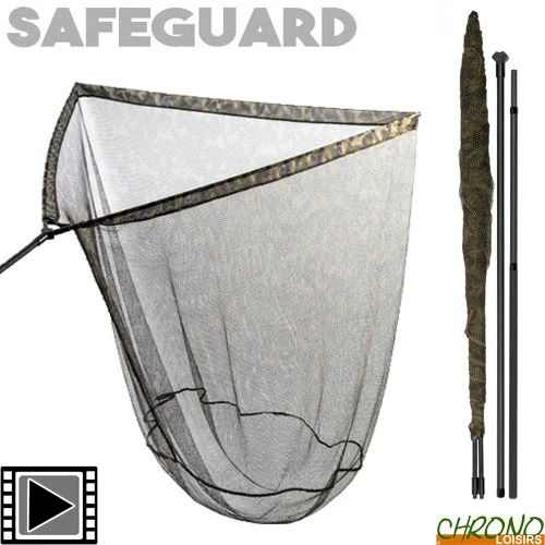 Epuisette Avid Carp Safeguard Landing Net 42" Manche 2 Parties 1 Epuisette Avid Carp Safeguard Landing Net 42" Manche 2 Parties