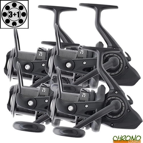 Moulinet Daiwa Black Widow Carp 5000 LD (les 4) 1 Moulinet Daiwa Black Widow Carp 5000 LD (les 4)