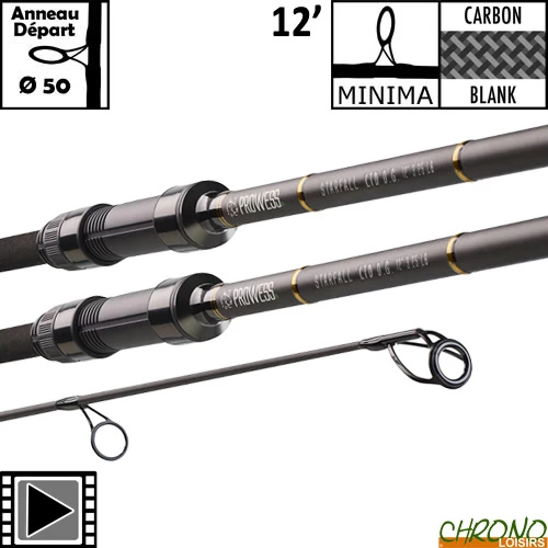 Canne Prowess Starfall LTD D.G 50mm 12' 3.25lbs (les 2) 1 Canne Prowess Starfall LTD D.G 50mm 12' 3.25lbs (les 2)