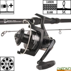 Ensemble Daiwa D'Carp 12' 3lbs 5000 BU