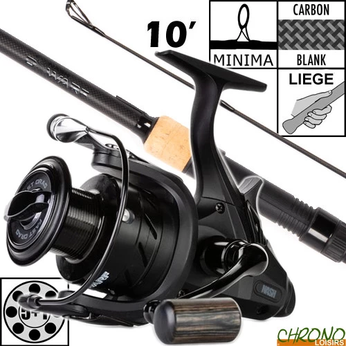 Ensemble Nash Dwarf 10' 3.25lbs Full Cork 6000 1 Ensemble Nash Dwarf 10' 3.25lbs Full Cork 6000