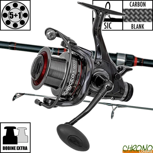 Ensemble Carp Zoom Scirocco 50mm 12' 3lbs 6000BBC 1 Ensemble Carp Zoom Scirocco 50mm 12' 3lbs 6000BBC