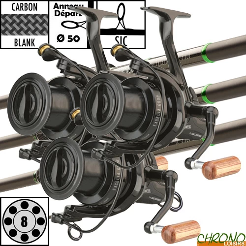 Ensemble Prowess Excelia 50mm 12' 3.5lbs 6008 FD (les 3) 1 Ensemble Prowess Excelia 50mm 12' 3.5lbs 6008 FD (les 3)