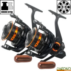 Moulinet Carp Design GK9000 Black & Orange (les 2)