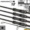 Canne Fox Horizon X4 50mm 13' 3.5lbs (les 4)