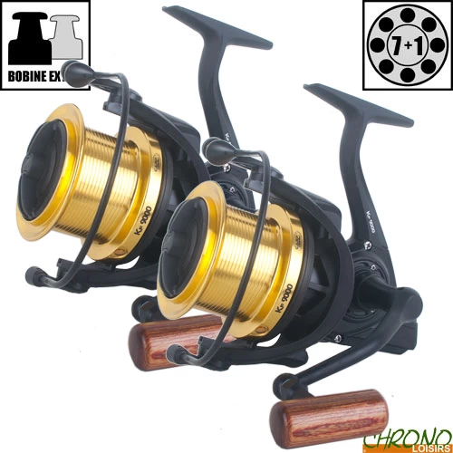Moulinet Carp Design KF9000 Gold (les 2) 1 Moulinet Carp Design KF9000 Gold (les 2)