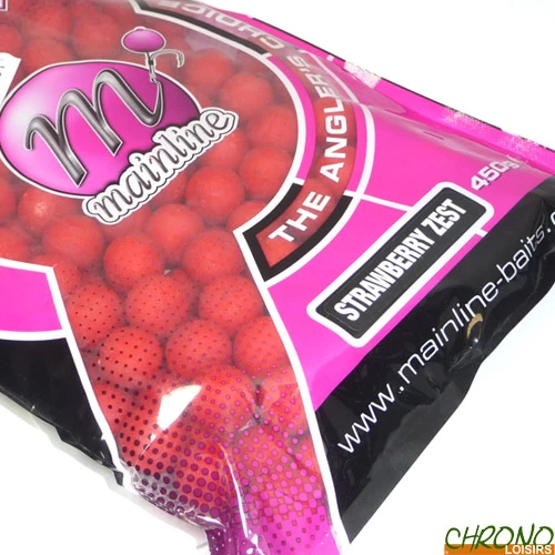 Bouillettes Mainline Response Strawberry Zest 15mm 450g 1 Bouillettes Mainline Response Strawberry Zest 15mm 450g