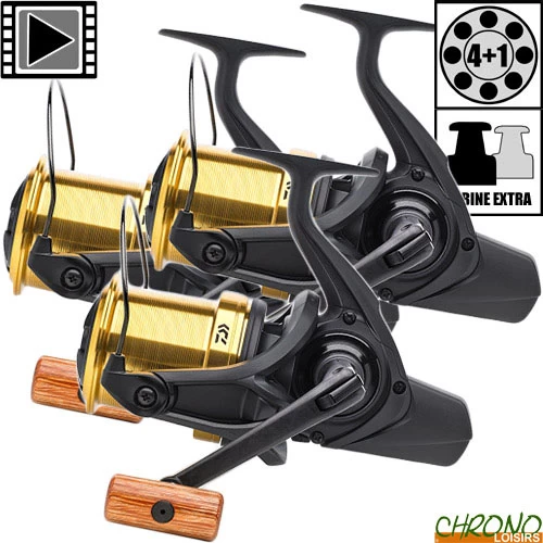 Moulinet Daiwa Emblem Carp 45 SCW Gold (les 3) 1 Moulinet Daiwa Emblem Carp 45 SCW Gold (les 3)