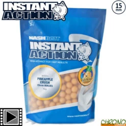 Bouillettes Nash I.A. Pineapple Crush 15mm 1kg