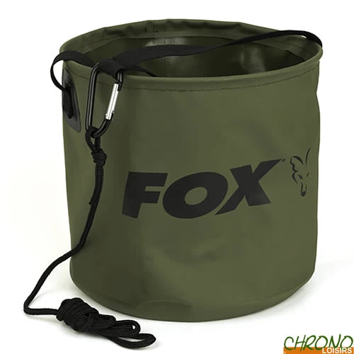 Seau Souple Fox Collapsible Water Bucket Large 10L 1 Seau Souple Fox Collapsible Water Bucket Large 10L