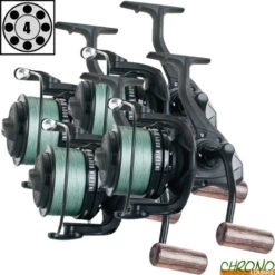 Moulinet Prowess Insedia 8004 + Tresse (les 4)