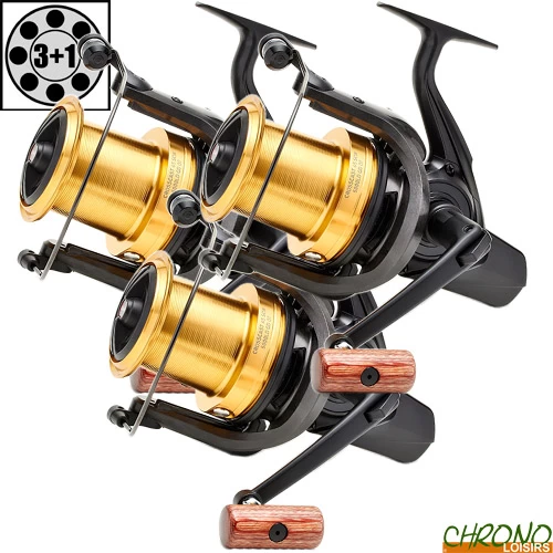 Moulinet Daiwa Crosscast Carp 45 SCW Gold (les 3) 1 Moulinet Daiwa Crosscast Carp 45 SCW Gold (les 3)