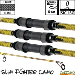Canne Carp Design Slim Fighter Camo 50mm 13' 3.5lbs (les 3)