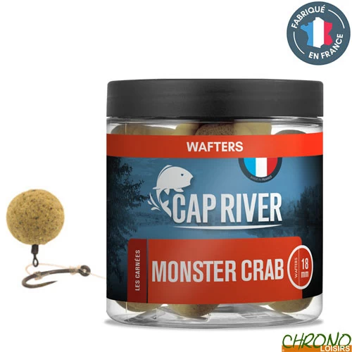 Bouillettes Equilibrées Cap River Monster Crab 18mm 100g 1 Bouillettes Equilibrées Cap River Monster Crab 18mm 100g