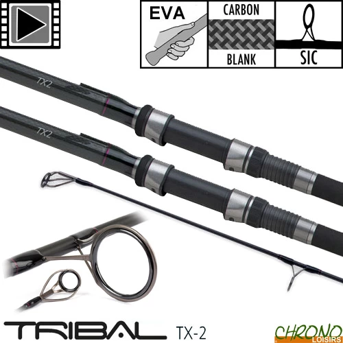 Canne Shimano Tribal TX-2 Stalker 9' 3lbs (les 2) 1 Canne Shimano Tribal TX-2 Stalker 9' 3lbs (les 2)