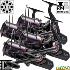 Moulinet Daiwa Whisker 45 SCW QD OT (les 4)