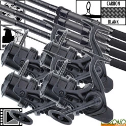 Ensemble Daiwa New Emblem Carp 10' 3.5lbs 35 SCW (les 4)