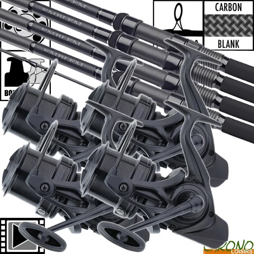 Ensemble Daiwa New Emblem Carp 10' 3.5lbs 35 SCW (les 4) 1 Ensemble Daiwa New Emblem Carp 10' 3.5lbs 35 SCW (les 4)