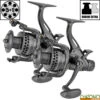 Moulinet Carp Zoom Débrayable Black Ghost 6000 BBC (les 2)