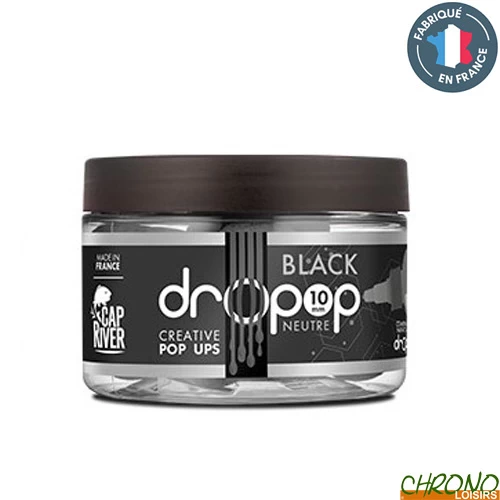 Pop Ups Cap River Dropop Creative Black 14mm 40g (Neutre) 1 Pop Ups Cap River Dropop Creative Black 14mm 40g (Neutre)