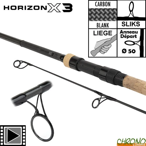 Canne Fox Horizon X3 50mm 12' 3.5lbs Full Cork 1 Canne Fox Horizon X3 50mm 12' 3.5lbs Full Cork