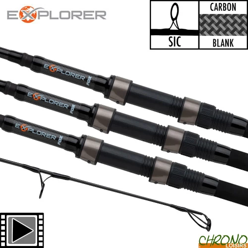 Canne Fox Explorer 8-10' 3.25lbs Full Shrink (les 3) 1 Canne Fox Explorer 8-10' 3.25lbs Full Shrink (les 3)