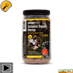 Graines Nash Scopex Squid Hemp 500ml