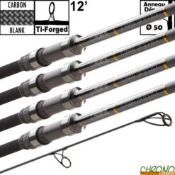 Canne Prowess Claymore LGD 50mm 12' 3.5lbs (les 4)