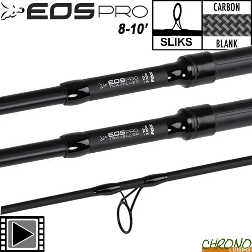 Canne Fox EOS Pro Traveller 8-10' 3.5lbs Full Shrink (les 2) 1 Canne Fox EOS Pro Traveller 8-10' 3.5lbs Full Shrink (les 2)