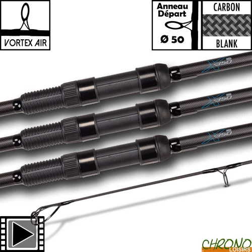 Canne Nash X350 50mm 13' 3.5lbs (les 3) 1 Canne Nash X350 50mm 13' 3.5lbs (les 3)