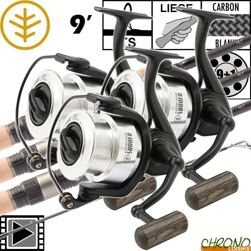 Ensemble Wychwood Extricator 9' Full Cork 5000FD (les 3) 1 Ensemble Wychwood Extricator 9' Full Cork 5000FD (les 3)