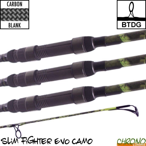 Canne Carp Design Slim Fighter Evo Camo 10' 3.5lbs (les 3) 1 Canne Carp Design Slim Fighter Evo Camo 10' 3.5lbs (les 3)