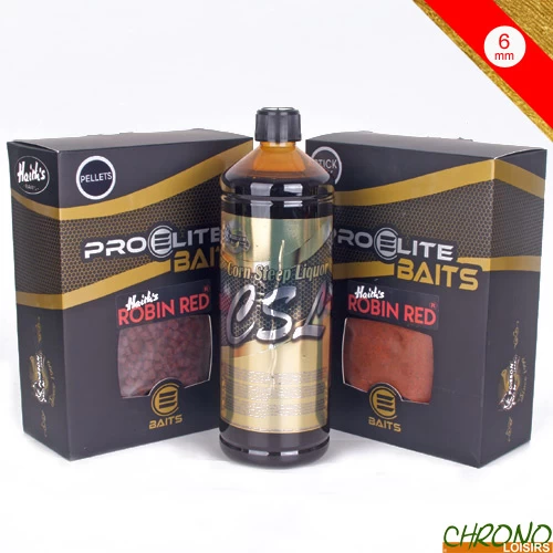 Pack Appâts Pro Elite Baits Gold Amorcage Robin Red 1 Pack Appâts Pro Elite Baits Gold Amorcage Robin Red